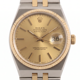 Rolex Datejust Oysterquarz, Gelbgold/Edelstahl, Champagner Dial, Ref. 17013, B+P
