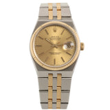 Rolex Datejust Oysterquarz, Gelbgold/Edelstahl, Champagner Dial, Ref. 17013, B+P