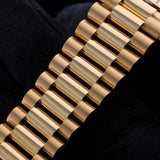 Rolex Day-Date 36, Gelbgold, Ombre Green Dial, Ref. 128238, 2025, B+P