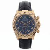 Rolex Daytona Blue Arabic Racing Dial, LC100, Erstkaufrechnung, Ref. 116518, 05-2017, B+P