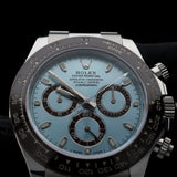 Rolex Daytona Cosmograph, Platin, Ice Blue Dial, Ref. 116506, 2017, B+P