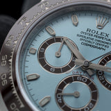 Rolex Daytona Cosmograph, Platin, Ice Blue Dial, Ref. 116506, 2017, B+P