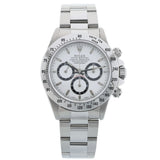 Rolex Daytona, Zenith W-Serie, White Dial, LC100, Ref. 16520, 08-1996, B+P