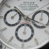 Rolex Daytona, Zenith W-Serie, White Dial, LC100, Ref. 16520, 08-1996, B+P