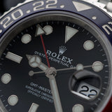 Rolex GMT Master II, "Batman", Jubilee, Ref. 126710BLNR, B+P