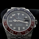 Rolex GMT Master II, "Batman", Jubilee, Ref. 126710BLNR, B+P