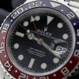 Rolex GMT Master II, "Batman", Jubilee, Ref. 126710BLNR, B+P