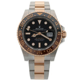 Rolex GMT Master II, "Rootbeer", Roségold/Stahl, Ref. 126711CHNR, 08-2018,  B+P