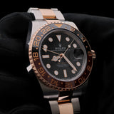 Rolex GMT Master II, "Rootbeer", Roségold/Stahl, Ref. 126711CHNR, 08-2018,  B+P