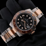 Rolex GMT Master II, "Rootbeer", Roségold/Stahl, Ref. 126711CHNR, 08-2018,  B+P