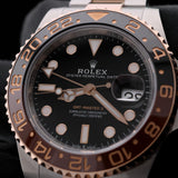 Rolex GMT Master II, "Rootbeer", Roségold/Stahl, Ref. 126711CHNR, 08-2018,  B+P