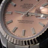 Rolex Lady Datejust 26, Pink Dial, Oyster, Ref. 179174, 02-2007, B+P