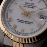 Rolex Lady Datejust 26, Stahl/Gelbgold, Rolex Service 2021, Ref. 69173, 1987, mit Box