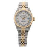 Rolex Lady Datejust 26, Stahl/Gelbgold, Rolex Service 2021, Ref. 69173, 1987, mit Box