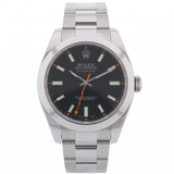 Rolex Milgauss, Black Dial, LC100, Edelstahl, Ref. 116400, 12-2007, B+P