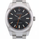 Rolex Milgauss, Black Dial, LC100, Edelstahl, Ref. 116400, 12-2007, B+P