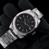 Rolex Milgauss, Black Dial, LC100, Edelstahl, Ref. 116400, 12-2007, B+P