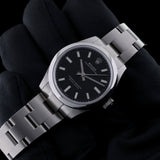 Rolex Oyster Perpetual 31, Black Dial, ungetragen, Ref. 277200, 2025, B+P
