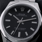 Rolex Oyster Perpetual 31, Black Dial, ungetragen, Ref. 277200, 2025, B+P