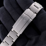 Rolex Oyster Perpetual 34, Black Dial, Oyster, Ref. 124200, 2024, B+P