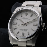 Rolex Oyster Perpetual 36, White Dial, Ref. 116000, 2020, B+P