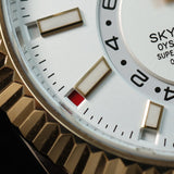 Rolex Sky-Dweller, White Dial, Stahl/Gold, 42mm, Ref. 336933, 08-2023, B+P