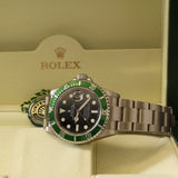 Rolex Submariner Date, "Kermit", Full-Sticker, Ref. 16610LV, 12-2010, B+P