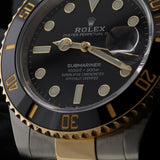 Rolex Submariner Date, Stahl/Gold, Black Dial, Ref. 126613LN, 11-2020, B+P
