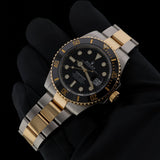 Rolex Submariner Date, Stahl/Gold, Black Dial, Ref. 126613LN, 11-2020, B+P