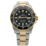 Rolex Submariner Date, Stahl/Gold, Black Dial, Ref. 126613LN, 11-2020, B+P