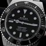 Rolex Submariner NoDate, Cerachrom-Lünette, Ref. 124060, 2026, B+P
