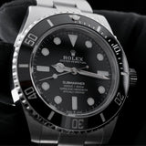 Rolex Submariner NoDate, Cerachrom-Lünette, Ref. 124060, 2026, B+P