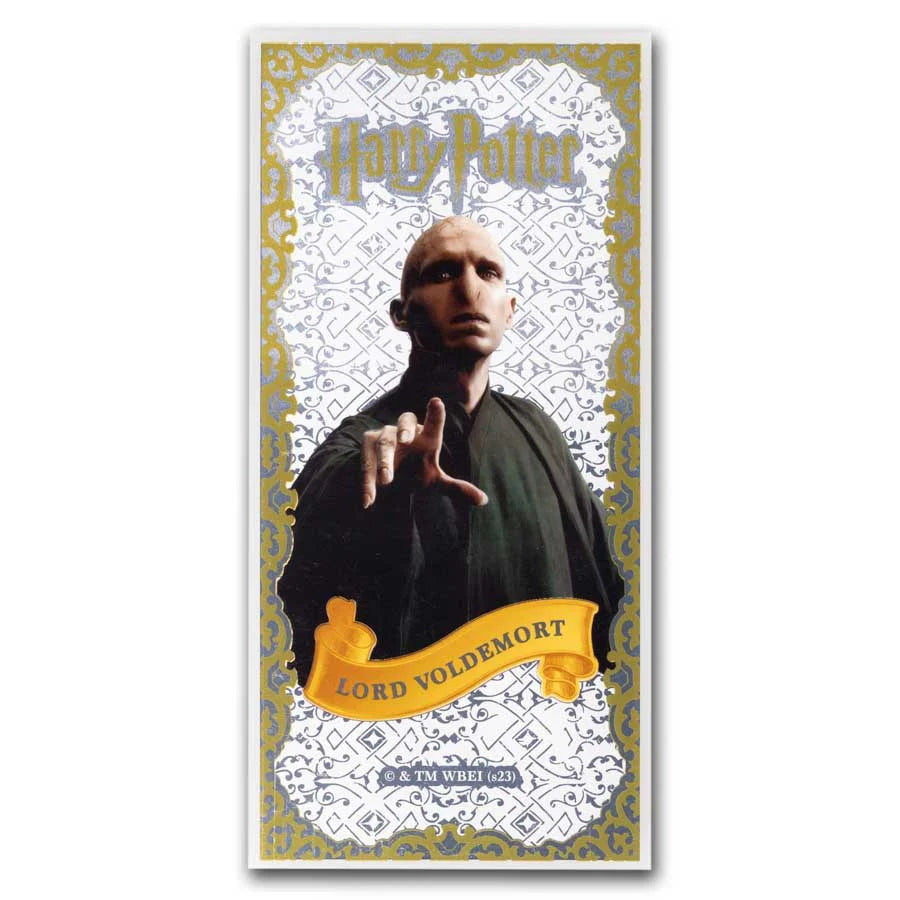 Samoa 3 gram Silver Bookmark Collection: Voldemort – US Marc Gebauer