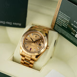 Day Date II Champagne Ruby Baguette Dial 2013 - 218238