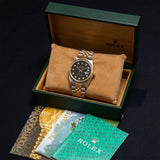 Datejust 36mm Black Diamond Dial 1989 - 16233