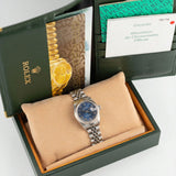 Lady Datejust 26mm Blue Roman Dial 2001 - 79174