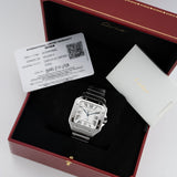 Santos de Cartier White Dial Unworn 2026 - WSSA0018