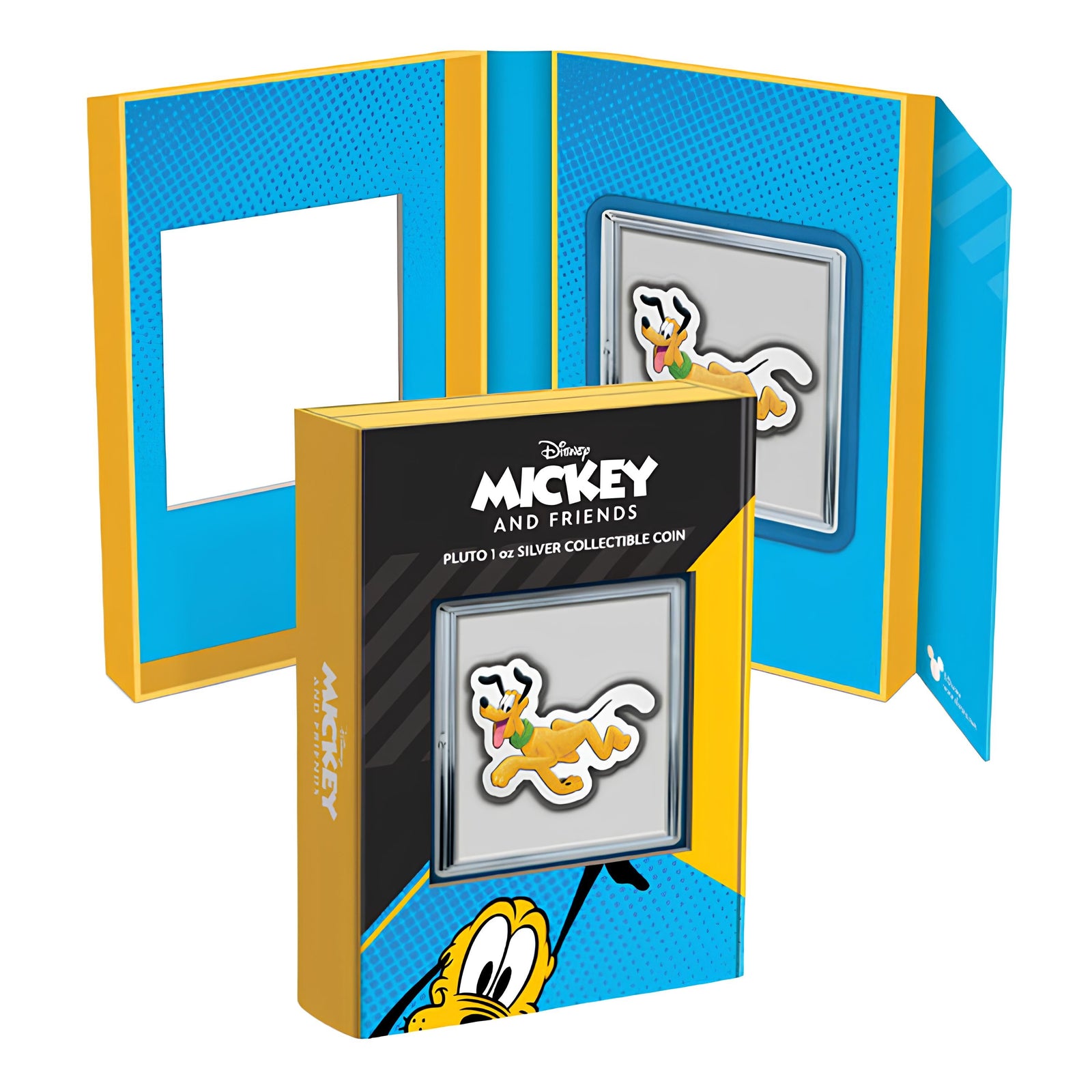 Disney Pluto 1oz Silver Shaped Coin – US Marc Gebauer