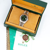 Datejust 36mm Green Degrade Diamond Dial - 16014