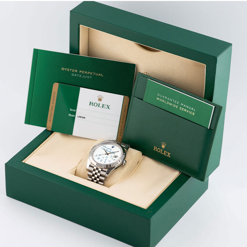 チ*認様 ROLEX Datejust ケース Datejust 41mm Who Cares Dial 2019 Jubilee - 126334