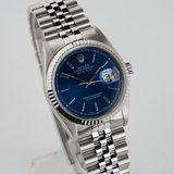 Datejust 36mm Blue Dial 1990 - 16234