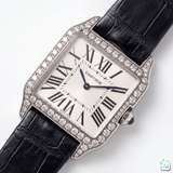 Santos Dumont White Gold 29x30mm - WH100251
