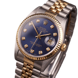 Datejust 36mm Blue Diamond Dial 1983 - 16013