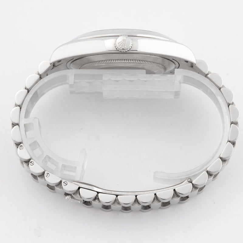 Day-Date Platin 41mm Ice Blue Diamond Dial LC100 2014 - 218206
