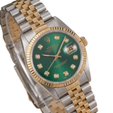 Datejust 36mm Green Diamond Dial 1984 - 16013