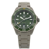 TAG Heuer Aquaracer 300M, Professional, Green, LC100, Erstkaufrechnung, Ref. WBP208B.BF0631, 03-2023, B+P