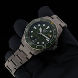 TAG Heuer Aquaracer 300M, Professional, Green, LC100, Erstkaufrechnung, Ref. WBP208B.BF0631, 03-2023, B+P