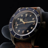 Tudor Black Bay, Bucherer Blue, Bronze, Ref. 79250BB, 11-2018, B+P