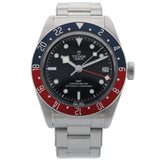 Tudor Black Bay GMT, "Pepsi", Edelstahl, Ref. 79830RB, 2021, B+P