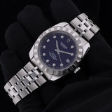 Tudor Classic Date, Blue Diamond Dial, 38mm, Ref. 21010, 09-2015, B+P